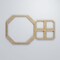 Ekena Millwork Small Johnston Decorative Fretwork Wood Wall Panels, Birch, 19 1/8"W x 11 3/8"H x 3/8"T WALW12X12X0375JHNBI - alternate 3